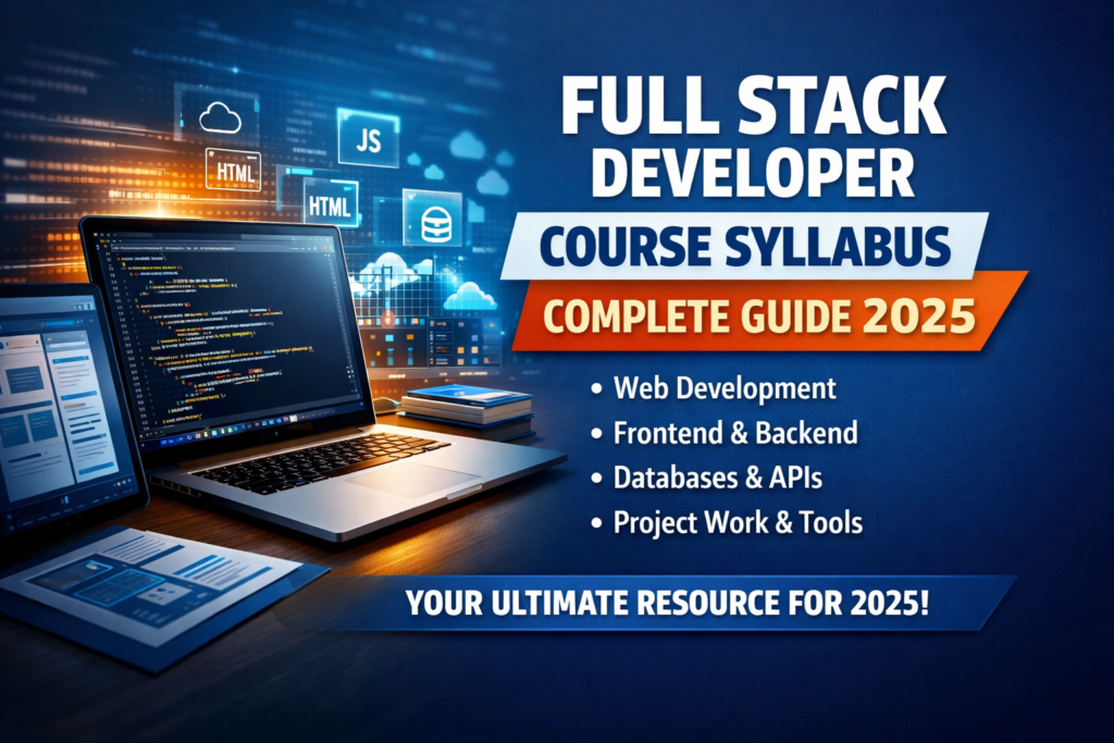 Full Stack Developer Course Syllabus: Complete Guide 2025