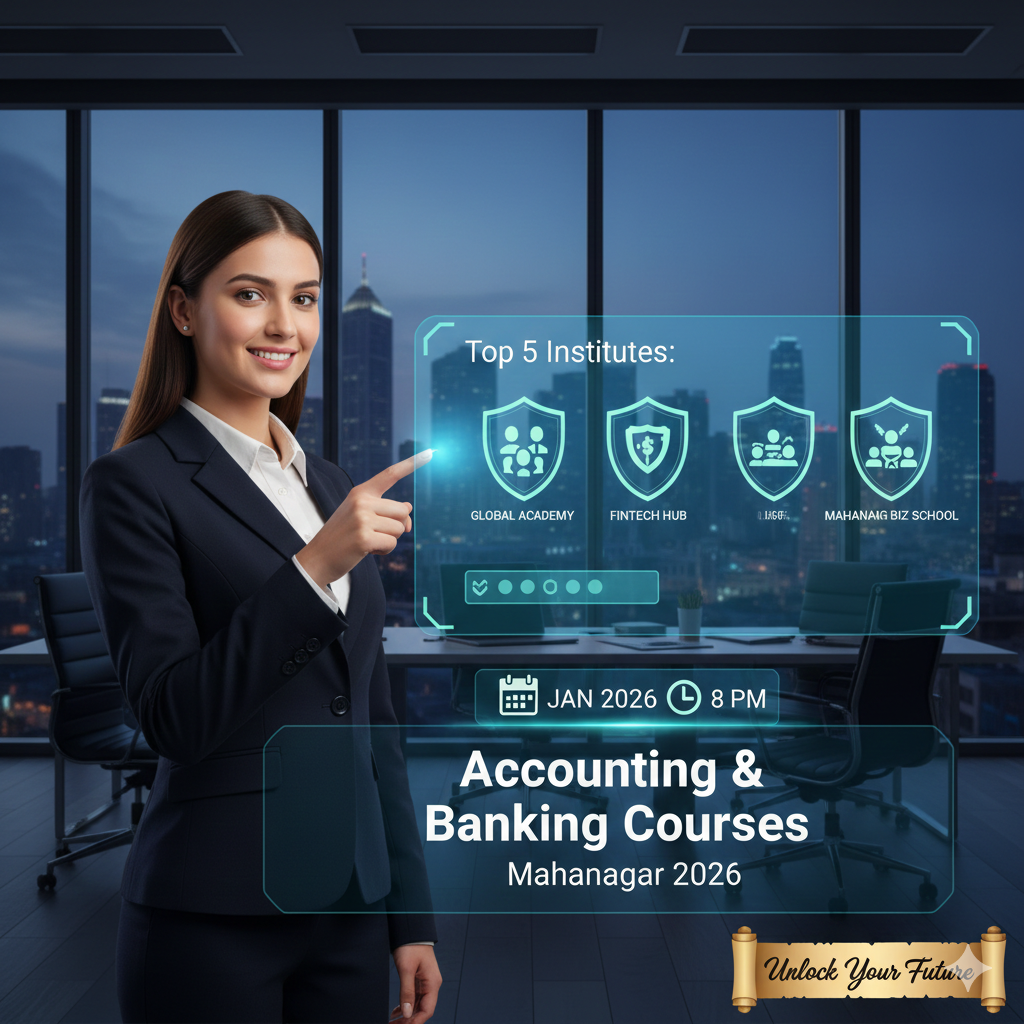Top 5 Institutes Accounting Banking Courses Mahanagar 2026