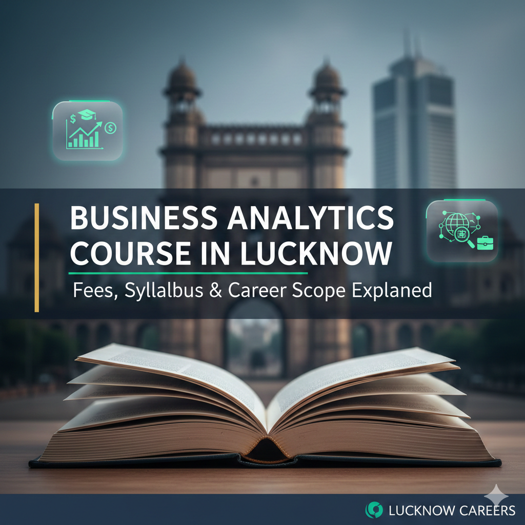 Business Analytics Course in Lucknow 2026 — Fees, Syllabus & Career Scope Explained