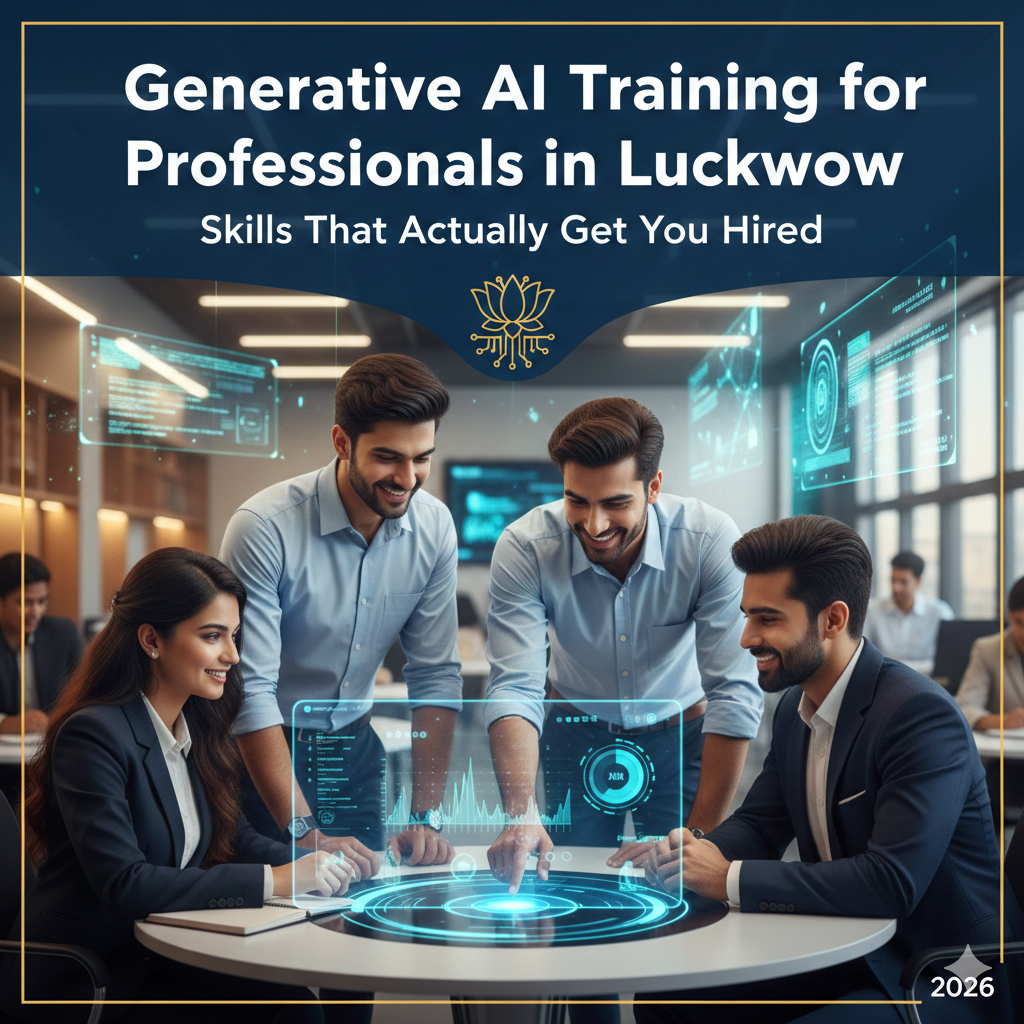 “Generative AI Training for Professionals in Lucknow – Skills That Actually Get You Hired (2026)”