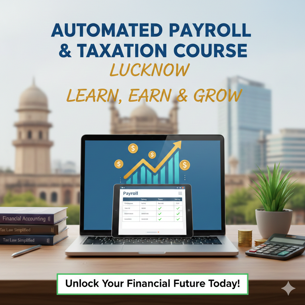 Best Automated Payroll and Taxation Course in Lucknow 2026 — Learn, Earn & Grow