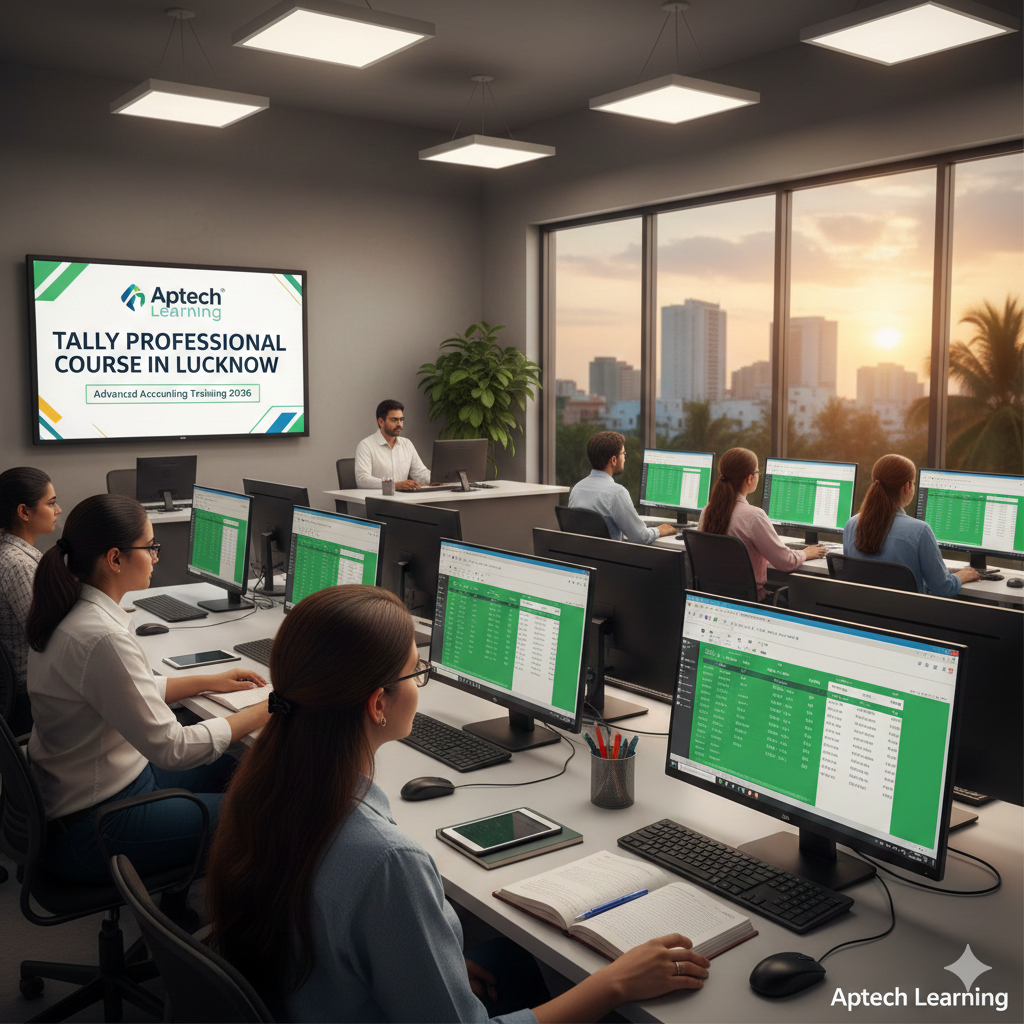Tally Professional Course in Lucknow | Advanced Accounting Training 2026 – Aptech Learning