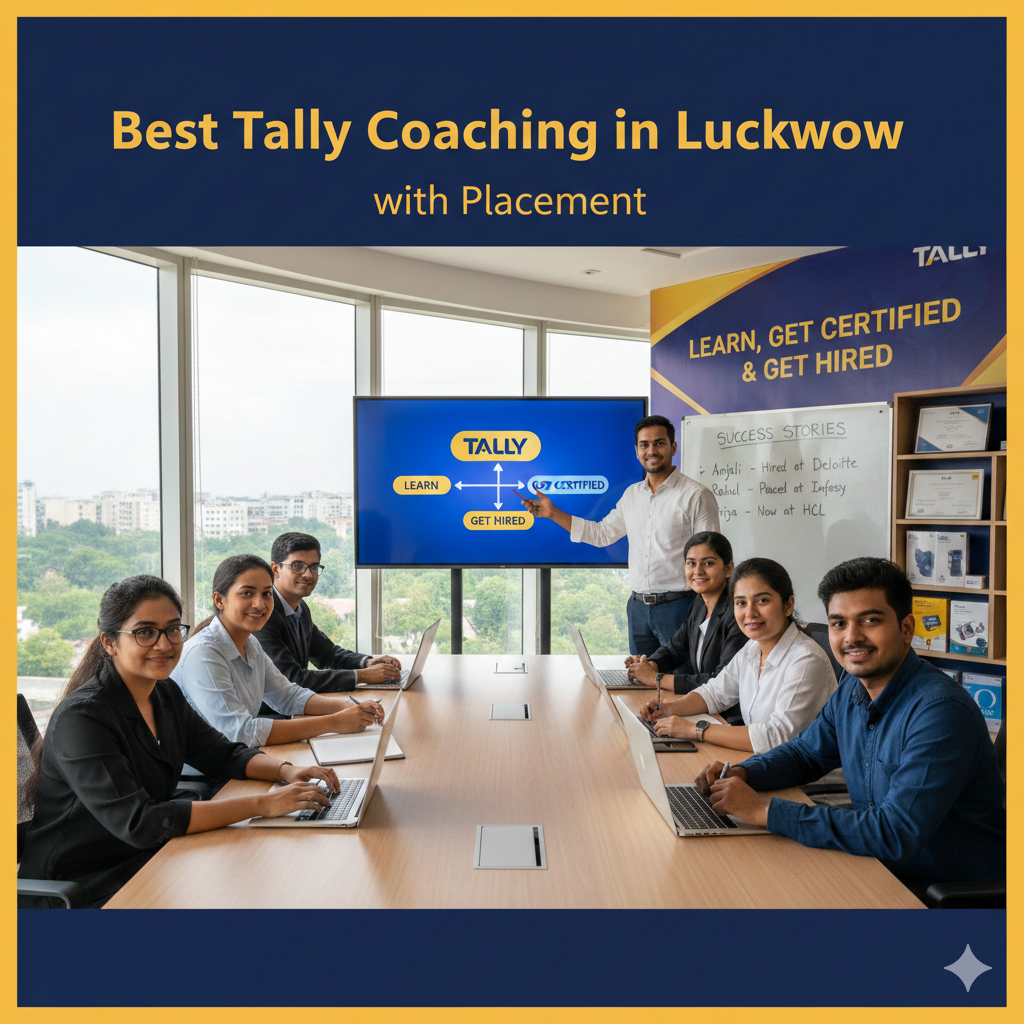 “Best Tally Coaching in Lucknow with Placement 2026 – Learn, Get Certified & Get Hired”