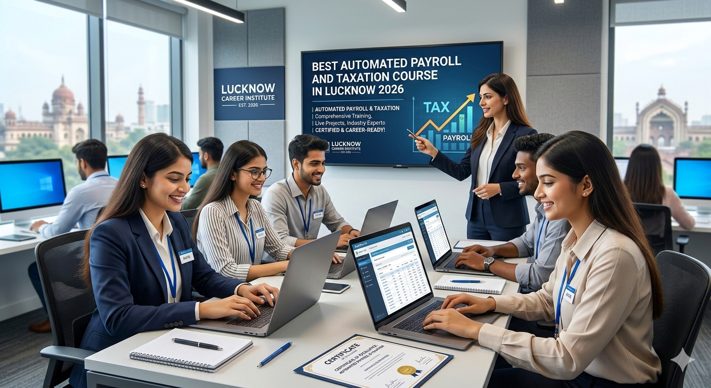 Best automated and taxation course in lucknow