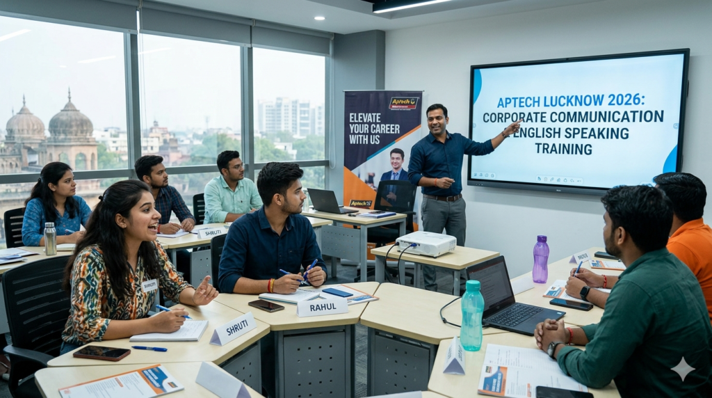 Corporate Communication & English Speaking Training in Lucknow 2026 – Aptech LKO