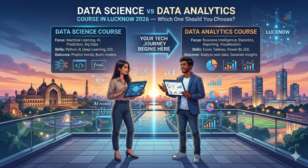 Data Science vs Data Analytics Course in Lucknow — Which One Should You Choose in 2026?