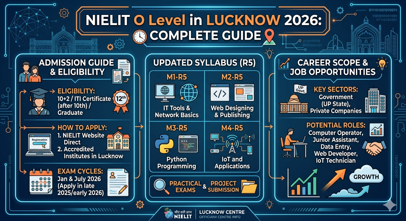 NIELIT O level in Lucknow