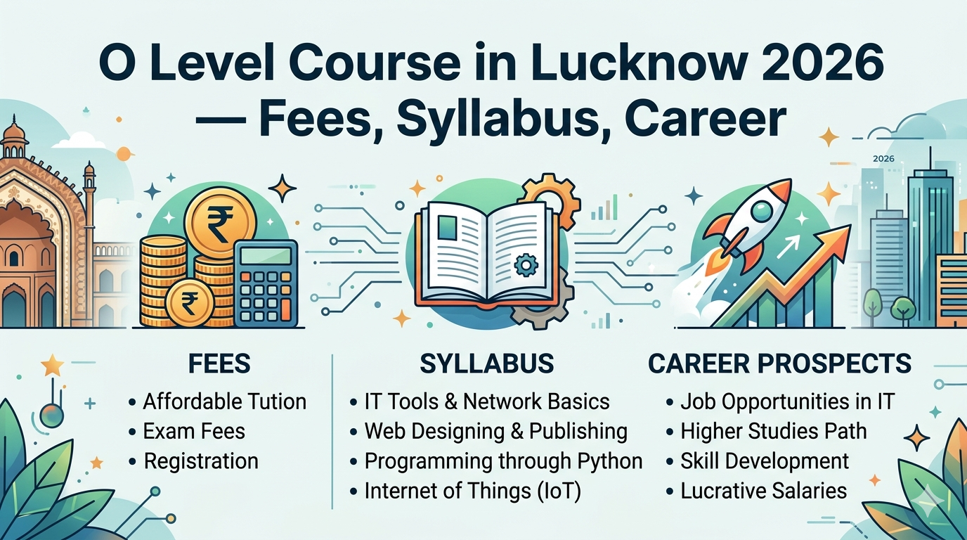 O level course in lucknow 2026