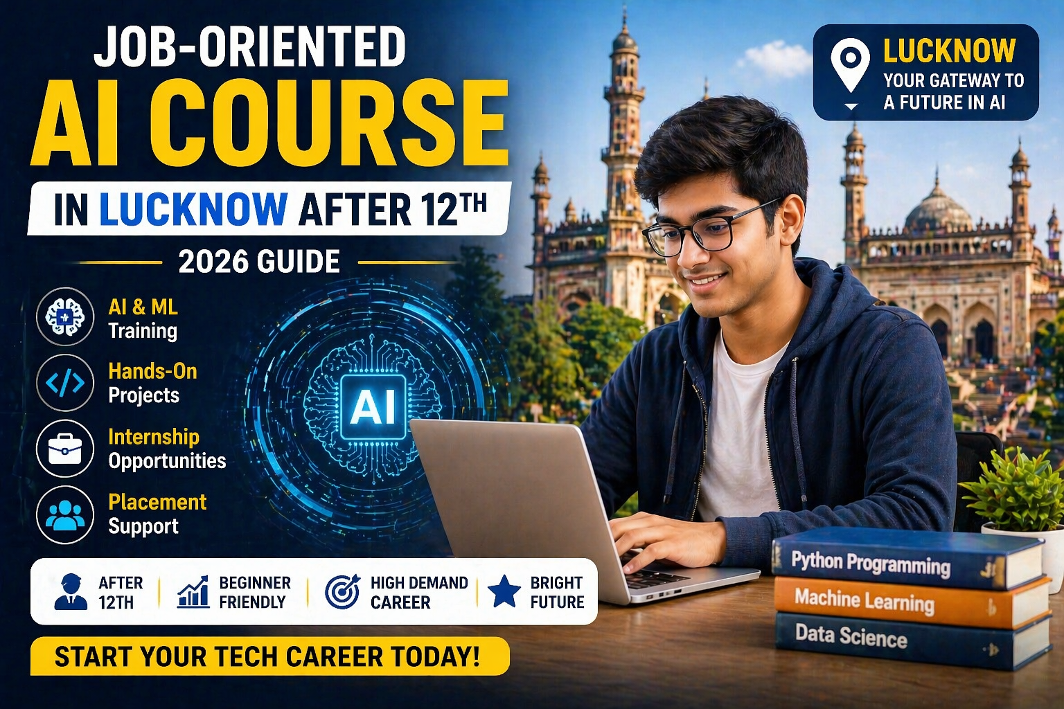 Job-Oriented AI Course in Lucknow After 12th