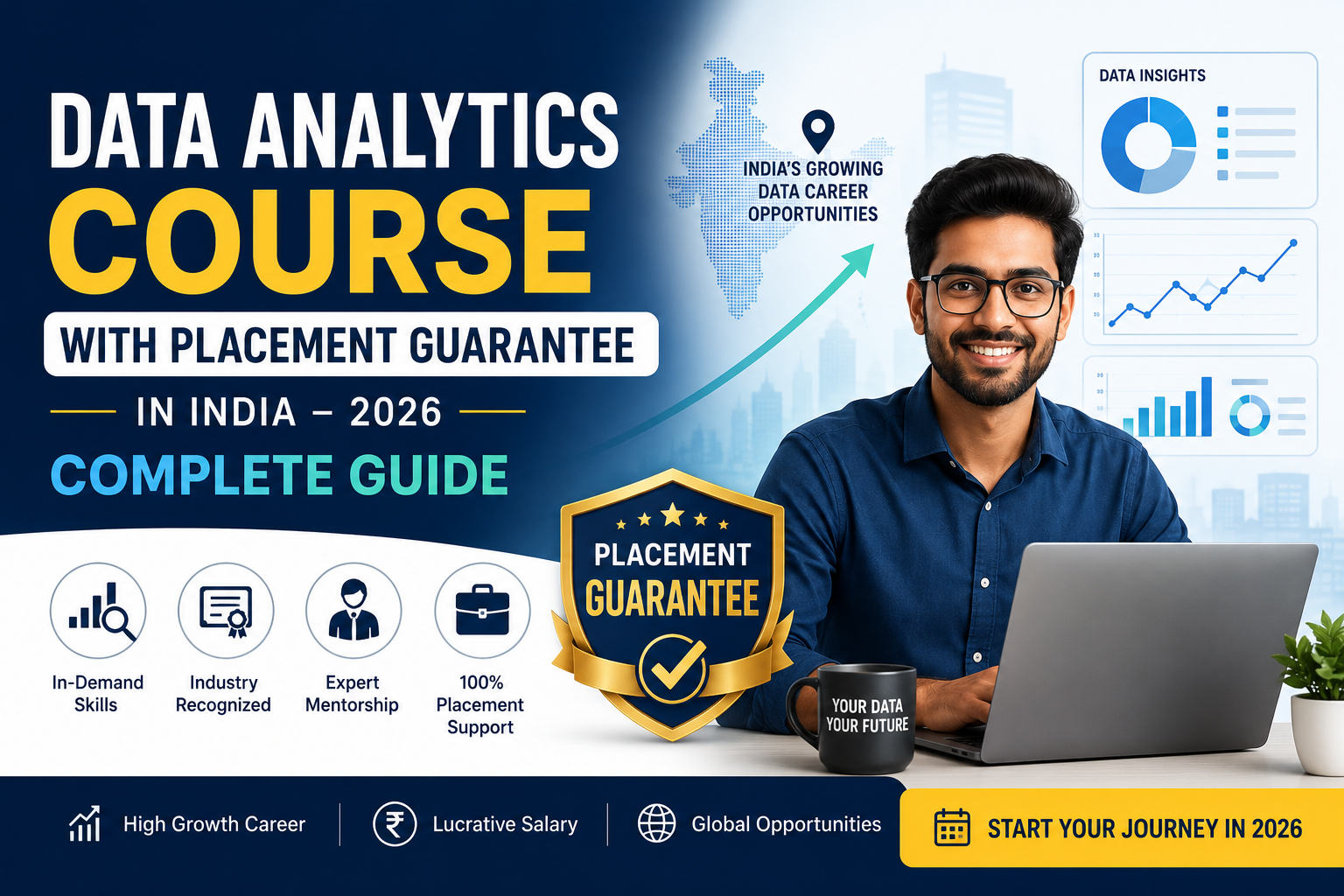 Data Analytics Course with Placement Guarantee in India