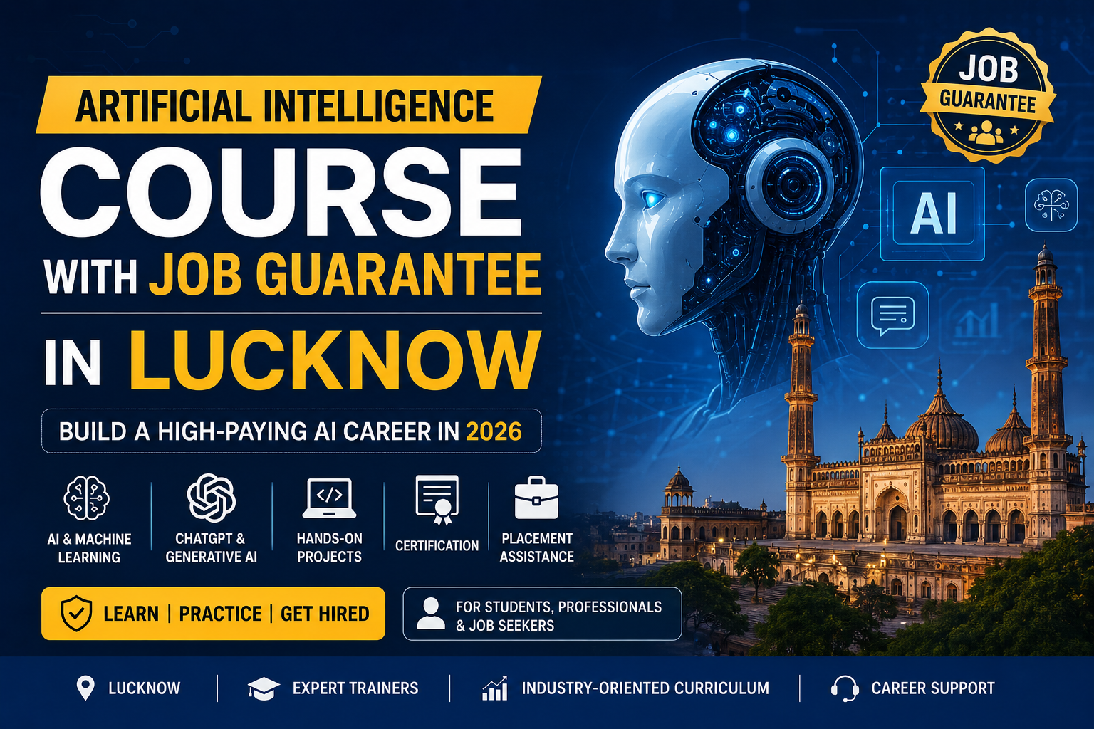 AI course in Lucknow with job guarantee