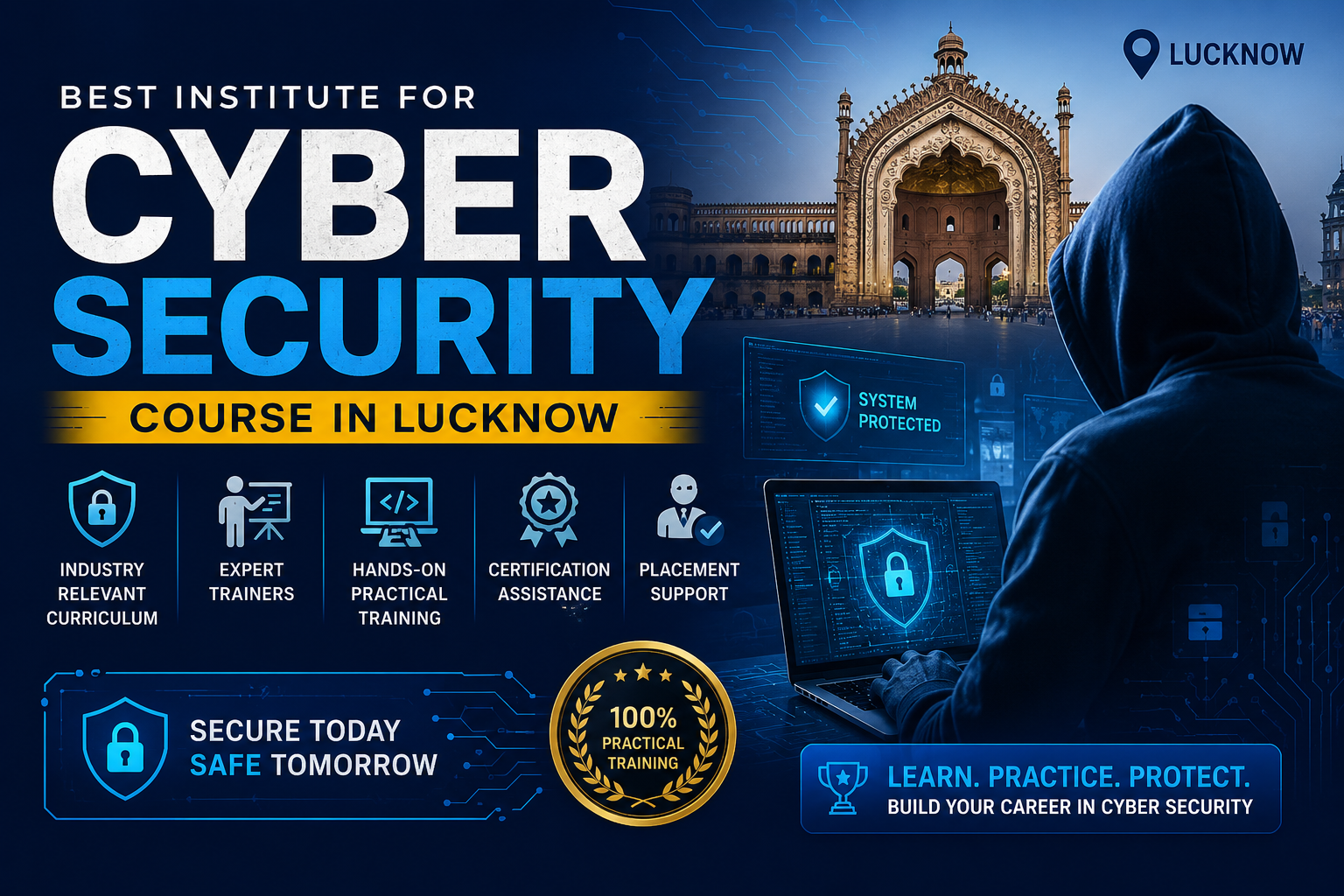Best Institute for Cyber Security Course in Lucknow