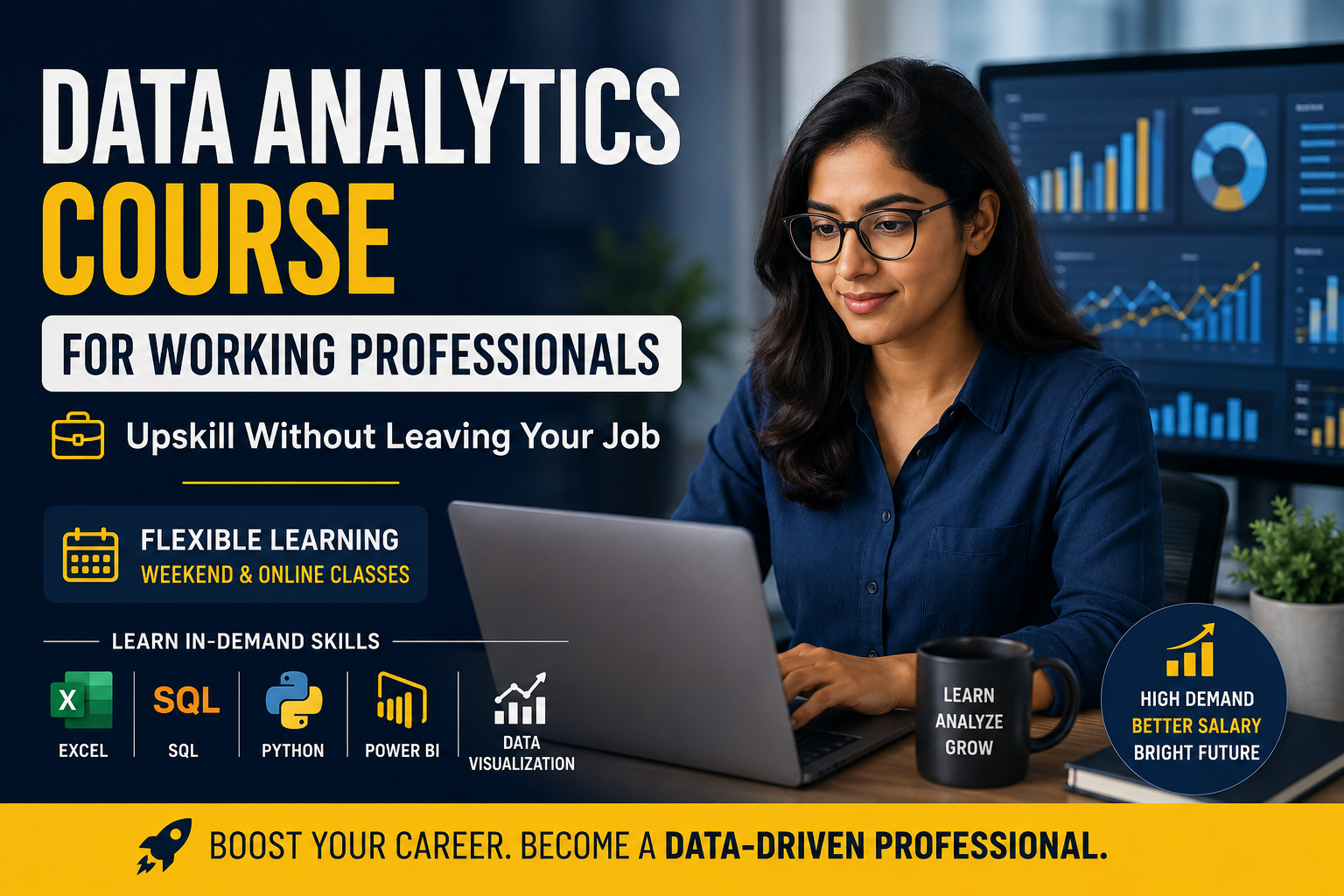 Data Analytics Course for Working Professionals in India