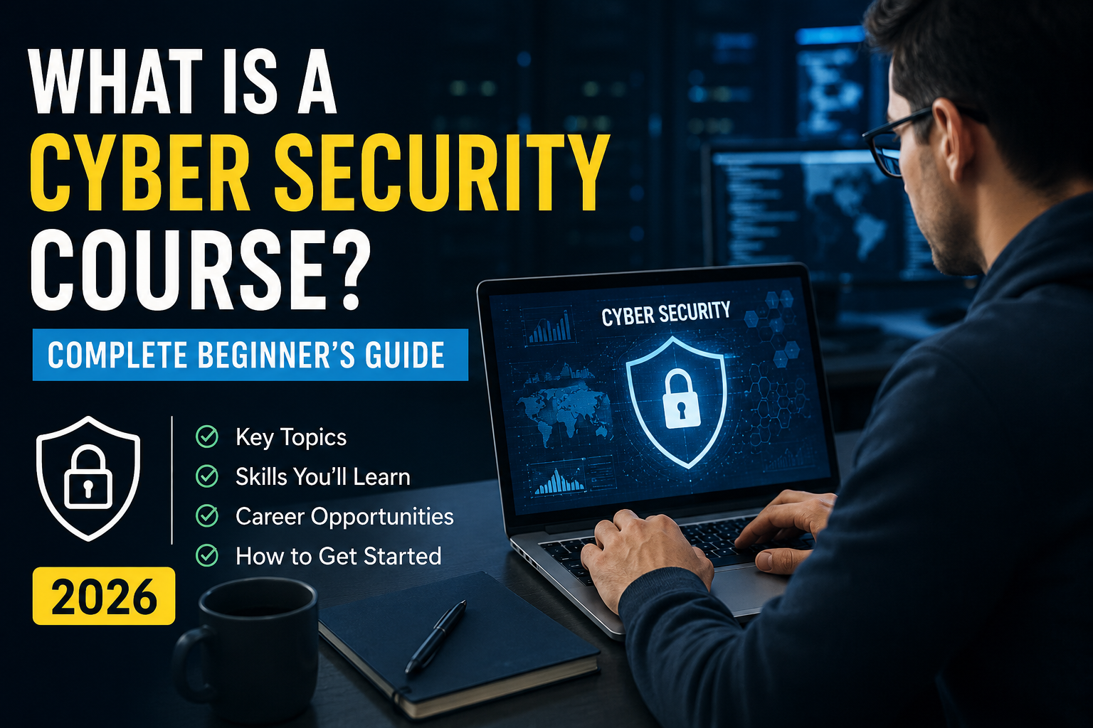 What Is a Cyber Security Course? Complete Beginner's Guide