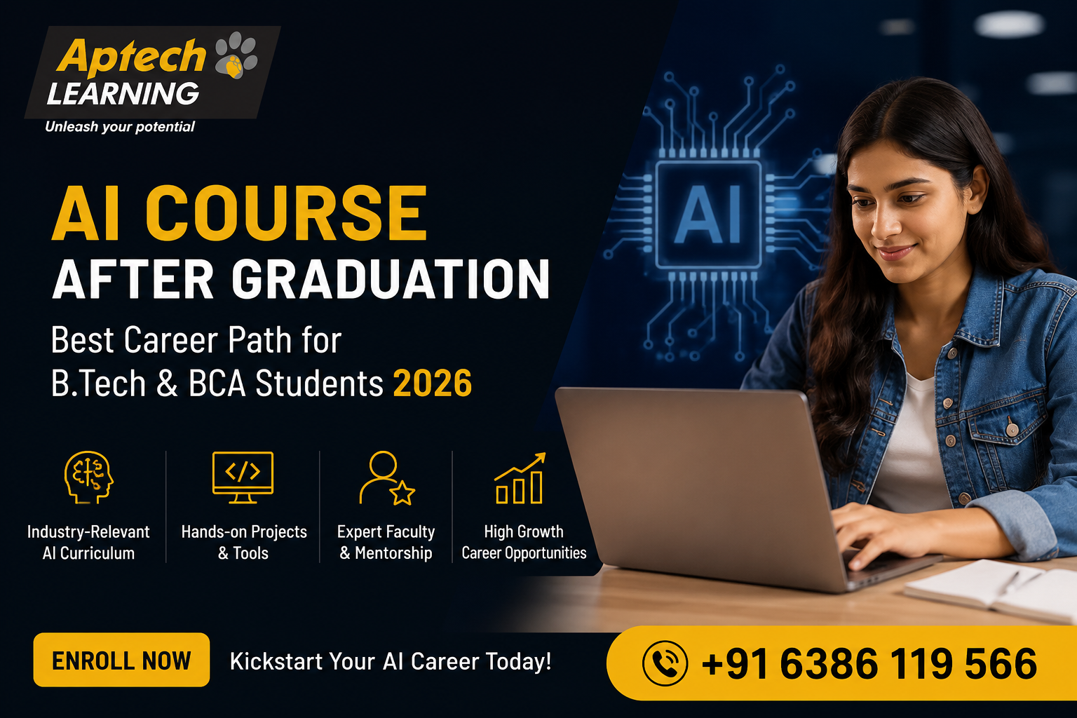 AI Course After Graduation | Best Career Path for B.Tech & BCA