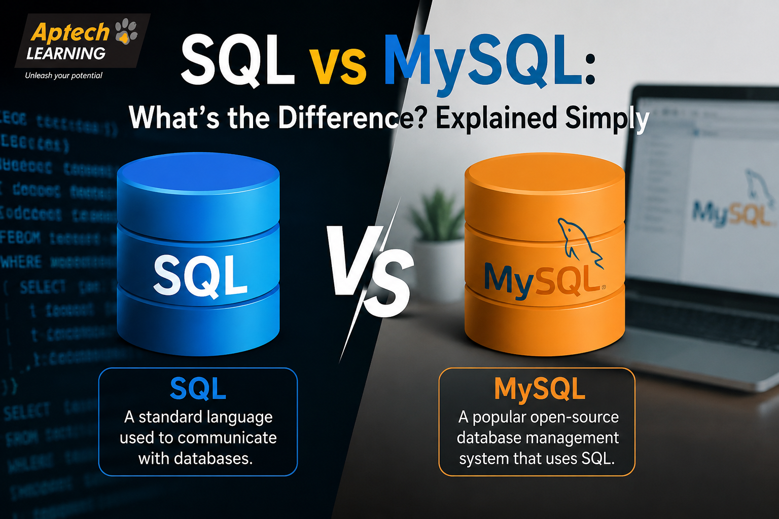 SQL vs MySQL: What's the Difference