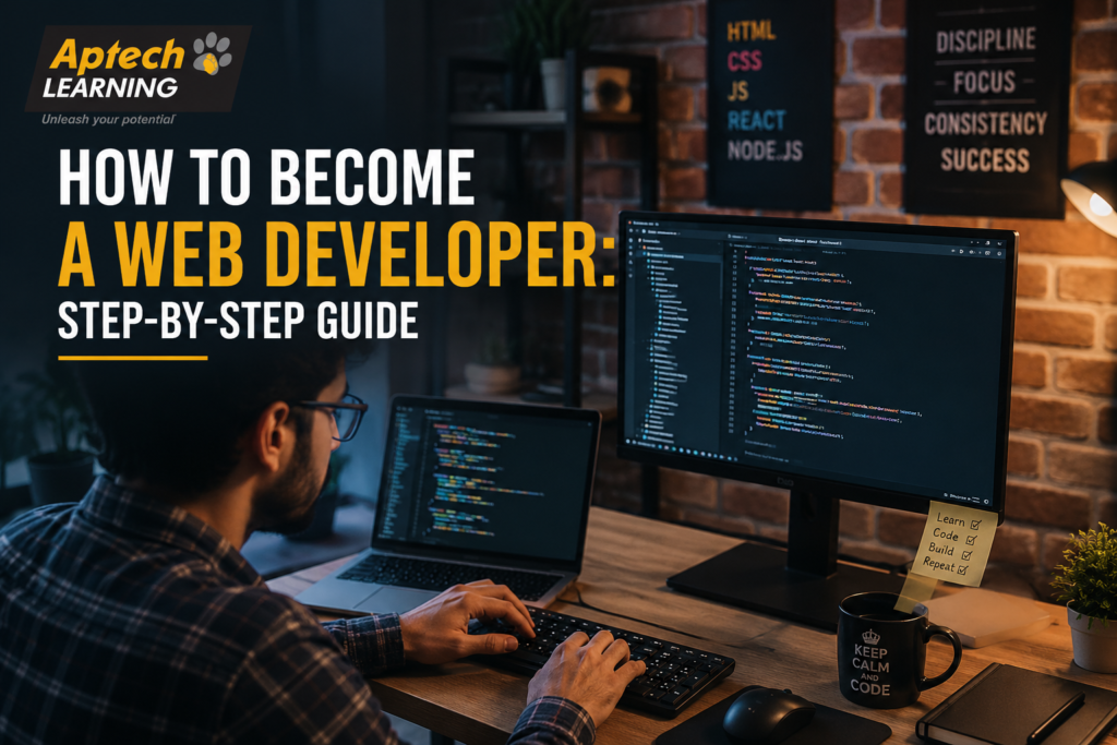 How to Become a Web Developer: Step-by-Step Guide