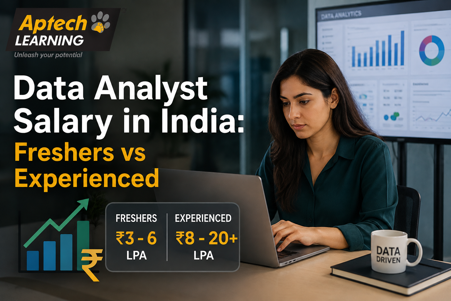 Data Analyst Salary in India: Freshers vs Experienced
