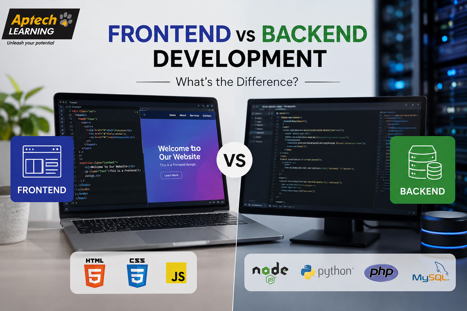 Frontend vs Backend Development: What's the Difference